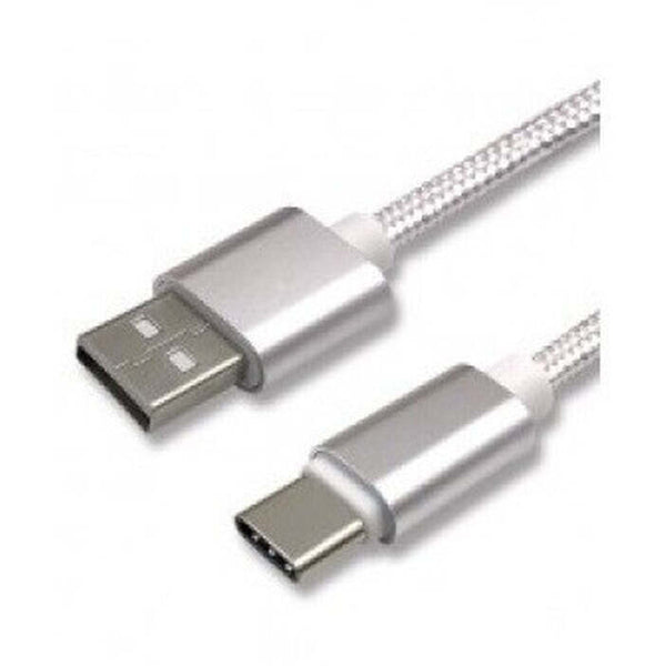 Levně Kabel WG USB-C na USB, 2,1A, 1m, bílá