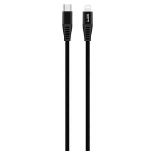 Kabel WG USB-C na Lightning MFI, 20cm, černá