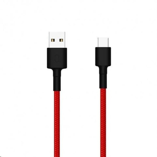 Levně Kabel Xiaomi Mi USB-C, červená