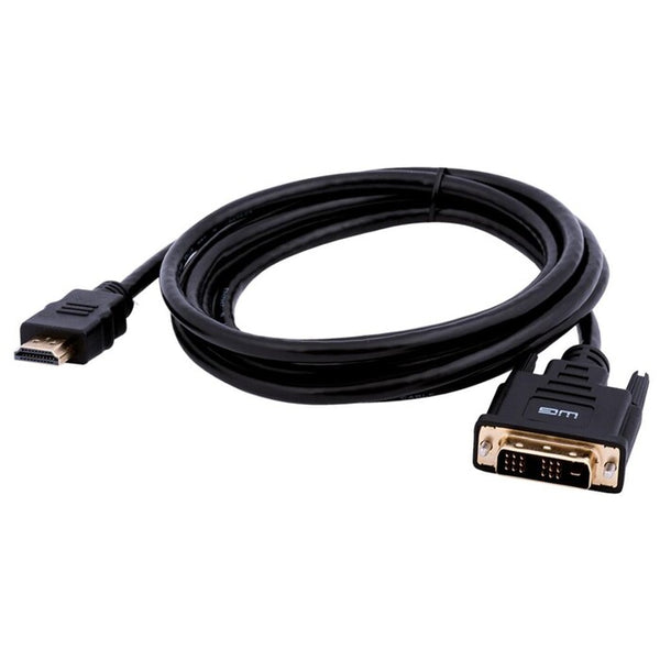 Levně Kabel HDMI(male, HDMI 1.4) na DVI-D Single Link(male),2m,černá