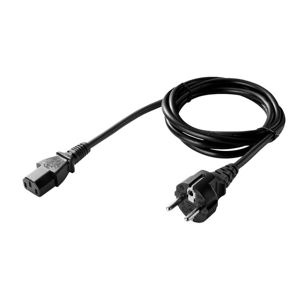 Levně Síťový napájecí kabel k PC, 1,5m, 3-pin, 10A, černá