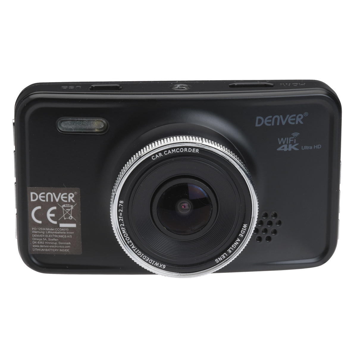 Kamera do auta Denver CCG-4010 4K,GPS, WiFi