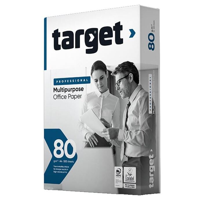 Kancelářský papír A4 Target Professional, 80g/m2, 500ks OBAL POŠKOZEN