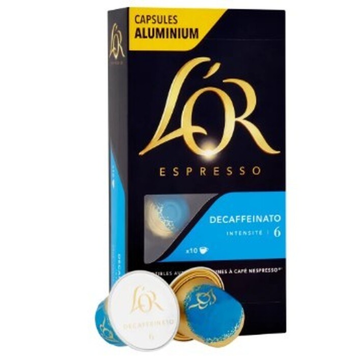 Kapsle L'OR Espresso Decaffeinato, 10ks