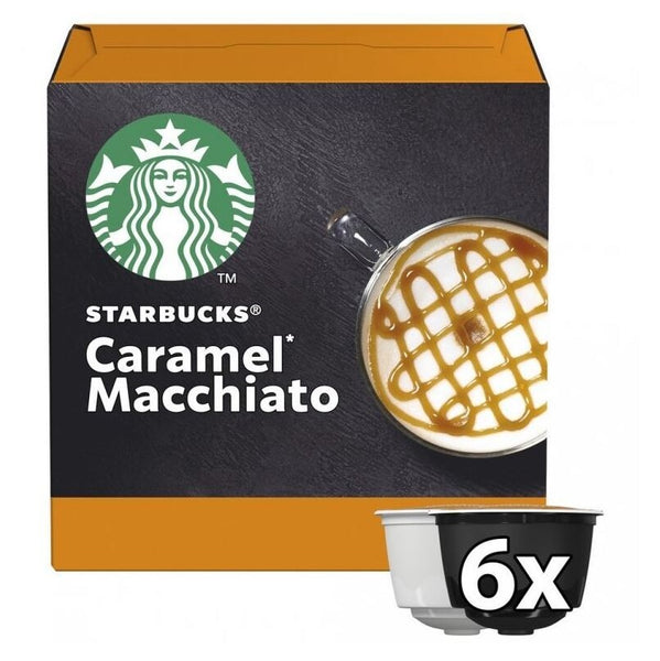 Levně Kapsle Nescafé Starbucks Caramel Macchiato, 12ks