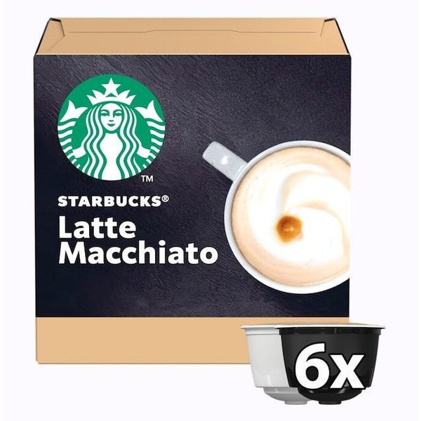 Levně Kapsle Nescafé Starbucks Latte Macchiato, 12ks
