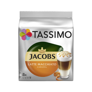 Kapsle Tassimo Jacobs Latte Macchiato Caramel, 8+8ks