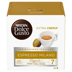 Kapsle Nescafé Dolce Gusto Espresso Milano, 16 ks