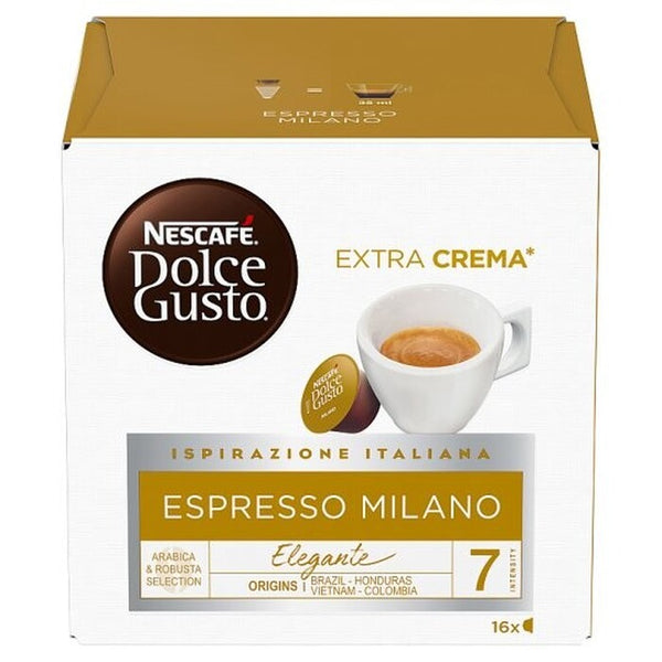 Levně Kapsle Nescafé Dolce Gusto Espresso Milano, 16 ks