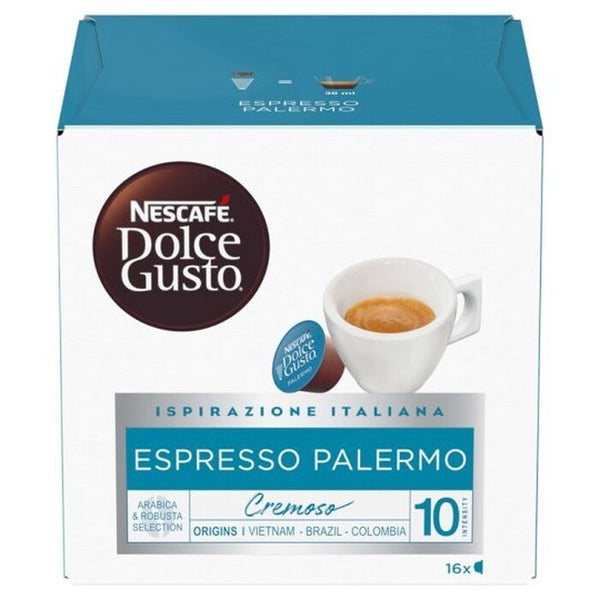 Levně Kapsle Nescafé Dolce Gusto Espresso Palermo, 16 ks