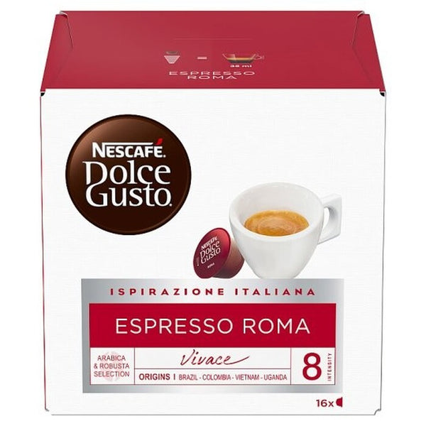 Levně Kapsle Nescafé Dolce Gusto Espresso Roma, 16 ks