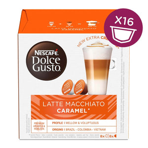 Kapsle Nescafé Dolce Gusto Latte Macchiatto Caramel, 16ks Zboží s procházející exspirací
