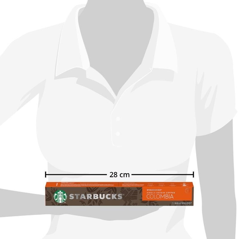 Kapsle Nespresso Starbucks Single-origin Colombia, 10ks