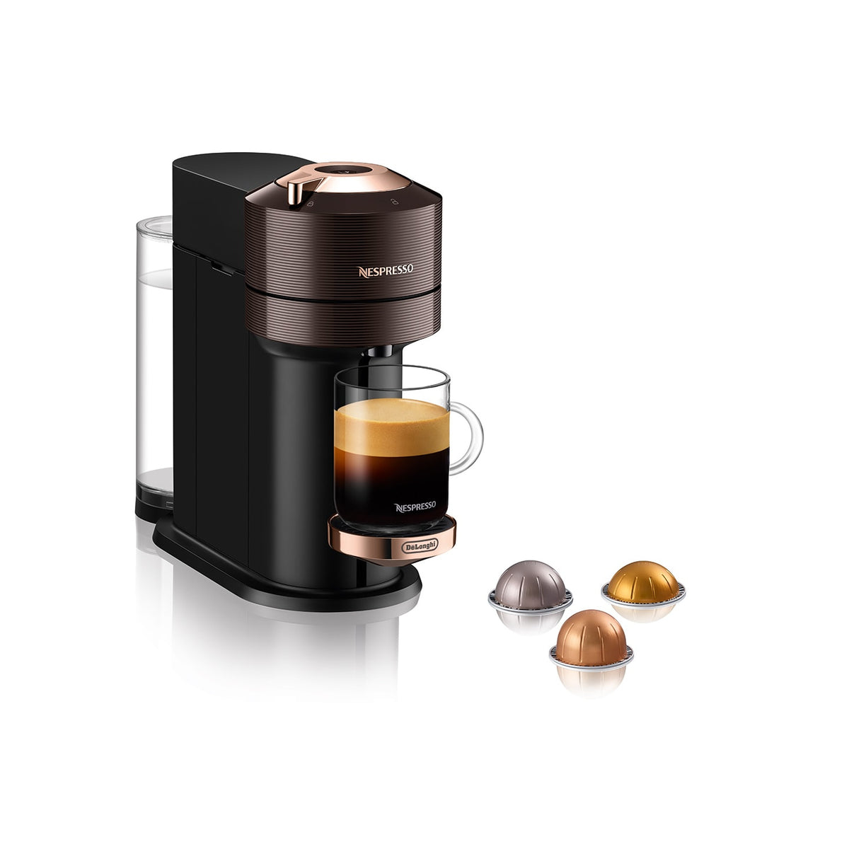 Kapslový kávovar Nespresso Vertuo Rich Brown De´Longhi ENV120BW