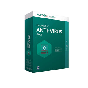 Kaspersky Antivirus 2016 2 lic. 1 rok (KL1167OBBFS-MCZ)