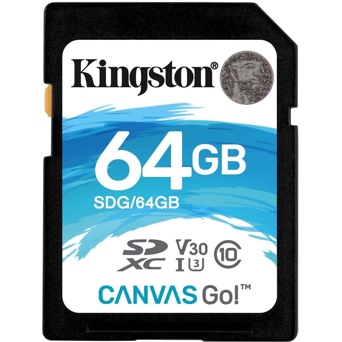 Kingston SDXC Canvas Go! 64GB, UHS-I U3  SDG/64GB