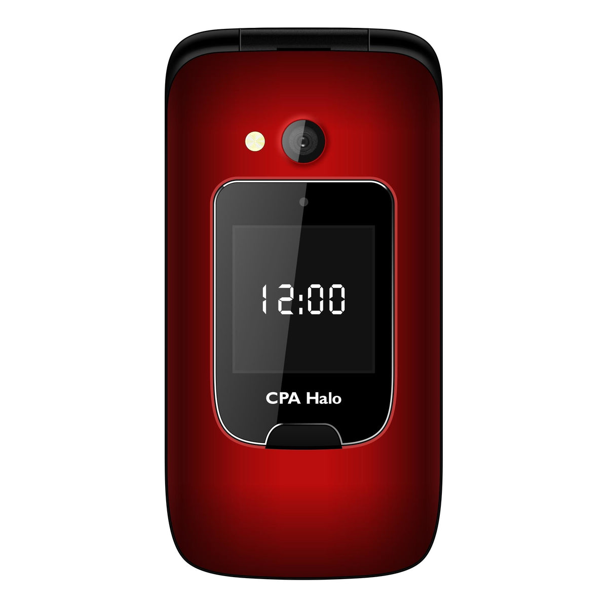 Tlačítkový telefon CPA Halo 15, véčko, červená