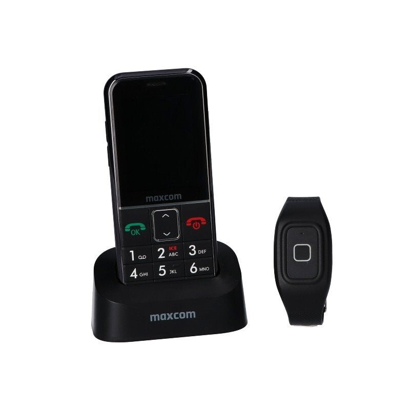 Tlačítkový telefon Maxcom Comfort MM735, SOS GPS náramek