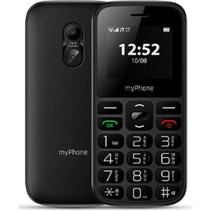 Tlačítkový telefon myPhone Halo A senior, černá