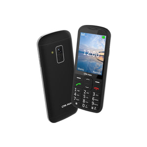 Tlačítkový telefon pro seniory CPA Halo 18, černá