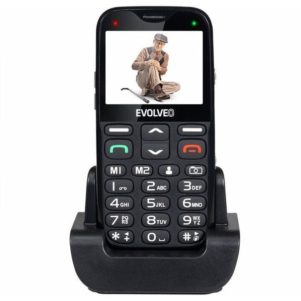Levně Tlačítkový telefon pro seniory Evolveo EasyPhone XG, černá