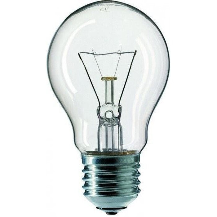 Žárovka TES-LAMP ZTES40W, E27, 40W, čirá