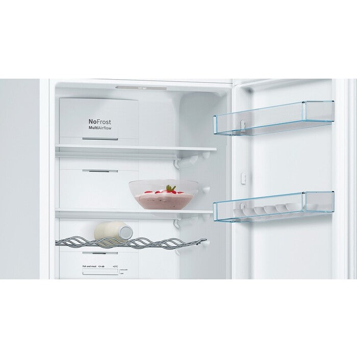 Kombinovaná lednice s mrazákem dole Bosch KGN36VWED