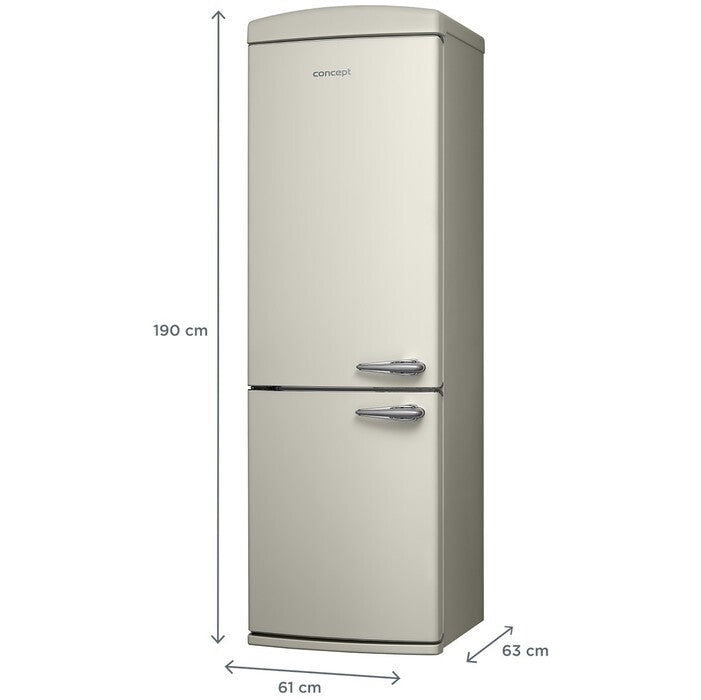 Kombinovaná lednice s mrazákem dole Concept LKR7460bel