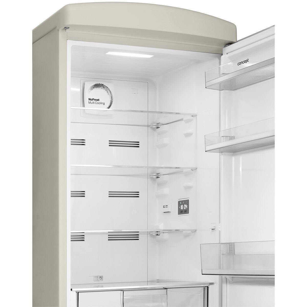 Kombinovaná lednice s mrazákem dole Concept LKR7460ber