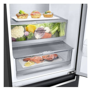 Kombinovaná lednice s mrazákem dole LG GBB72MCQCN