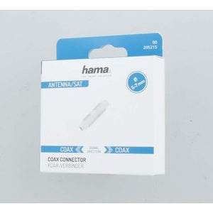 Konektor Hama 205215, koaxiální spojka