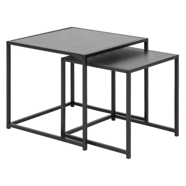 Levně Konferenční stolek Benato (50x45x50 cm, černá)