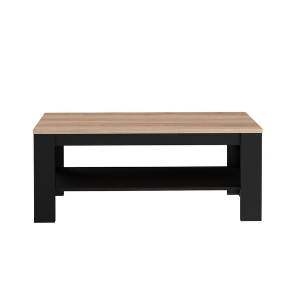 Levně Konferenční stolek Claw (černá, hnědá)