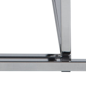 Konferenční stolek Marslet - Set (černá, sklo, kov)