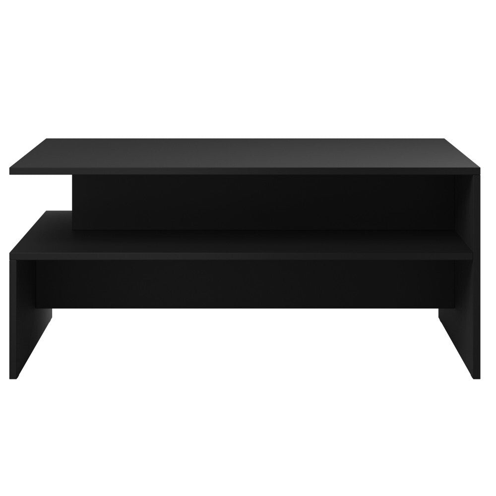 Konferenční stolek Nelas (černá mat, lesk)