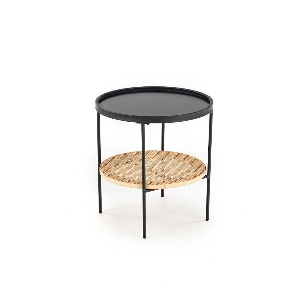 Konferenční stolek Oxalis (natural, černá)