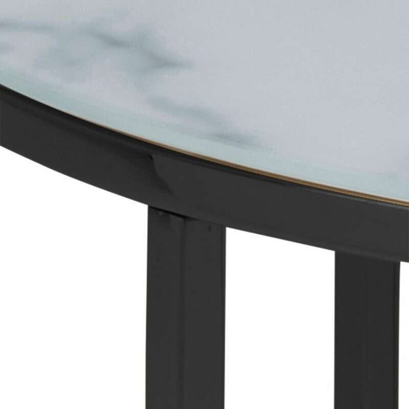 Konferenční stolek Stenet (černá) - PŘEBALENO