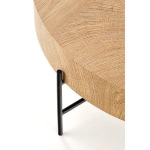 Konferenční stolek Wald (80x37 cm, černá)