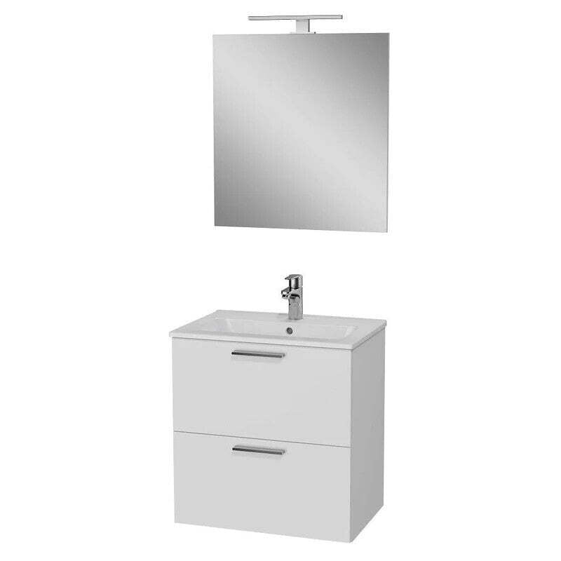 Koupelnová sestava Moira (59x61x39,5 cm, bílá) - II. jakost