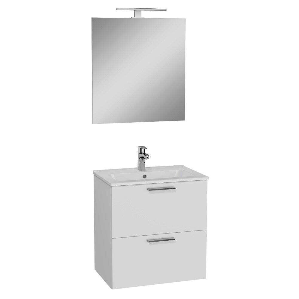 Koupelnová sestava Moira (59x61x39,5 cm, bílá) - II. jakost
