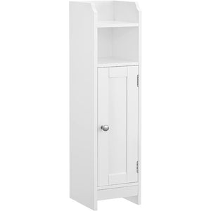 Koupelnová skříňka Chantelle (18x80x20 cm, bílá)