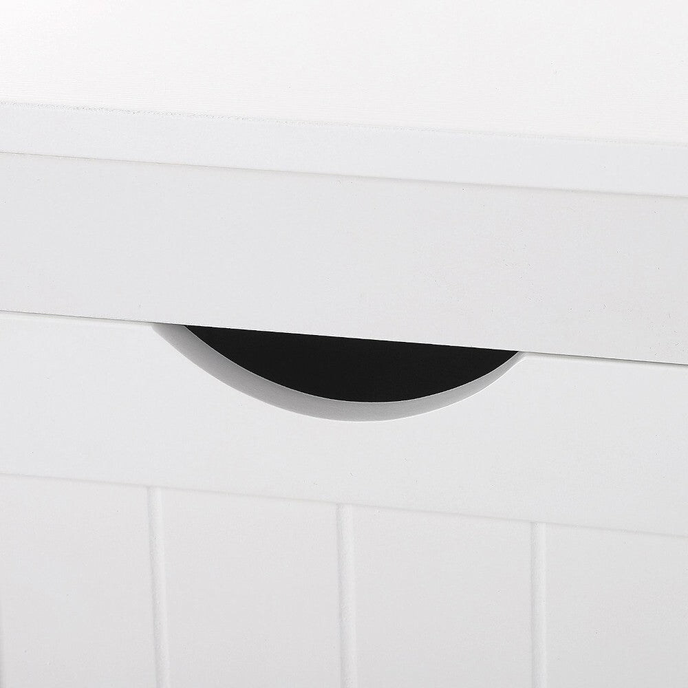 Koupelnová skříňka Chantelle (30x89x30 cm, bílá)
