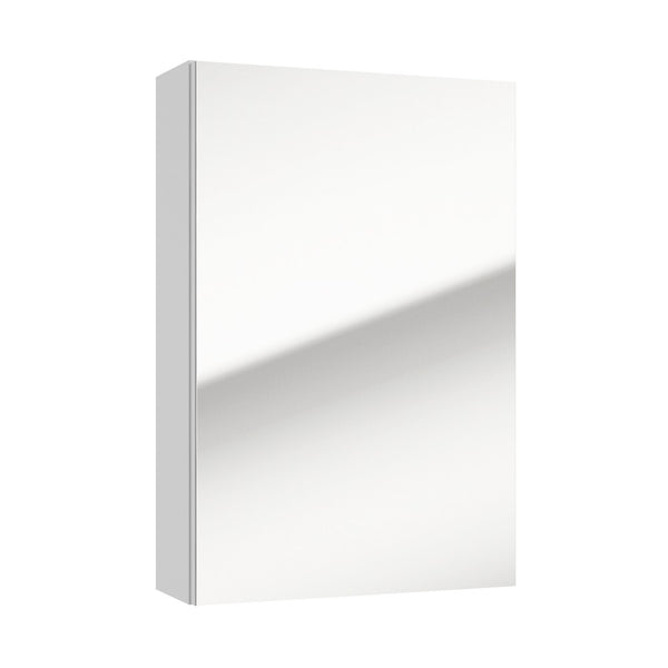 Levně Koupelnová skříňka Soul se zrcadlem (40x60x15 cm, bílá)