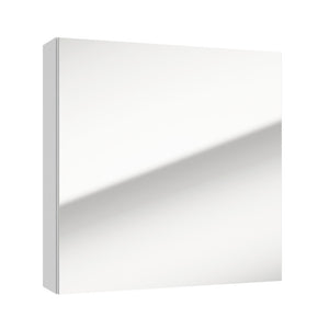 Koupelnová skříňka Soul se zrcadlem (60x60x15 cm, bílá)