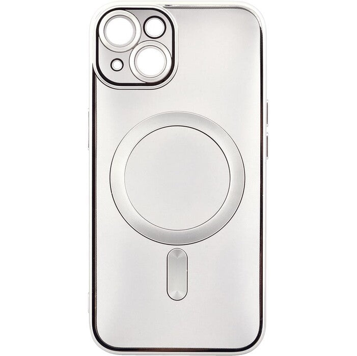 Zadní kryt pro Apple iPhone 13/14, Magic Eye Magnet, stříbrná