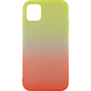 Zadní kryt pro iPhone 11, Rainbow, oranžovo/žlutá