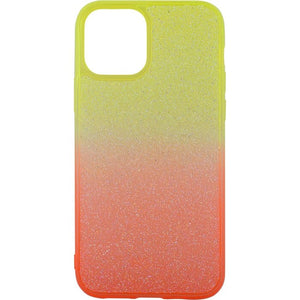 Zadní kryt pro iPhone 12/12 Pro, Rainbow, oranžovo/žlutá