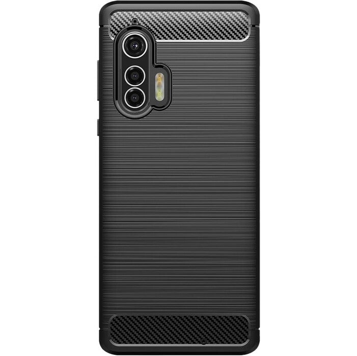 Zadní kryt pro Motorola Edge Plus, Carbon, černá