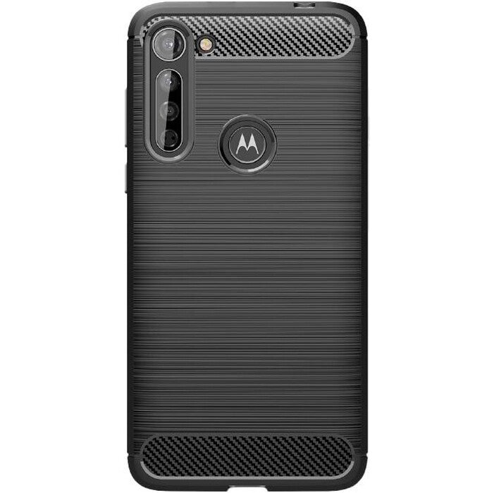 Zadní kryt pro Motorola Moto G8 Power Lite, Carbon, černá