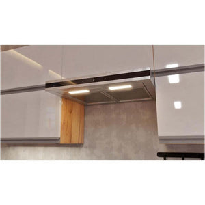 Kuchyně Brick light 280 cm (bílá lesk/craft)